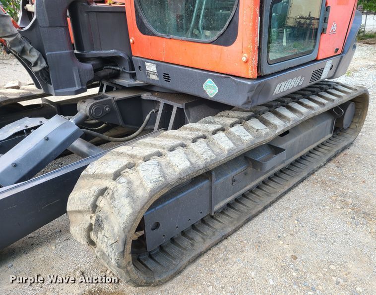 image for item IC9852 2011 Kubota KX080-3  mini excavator