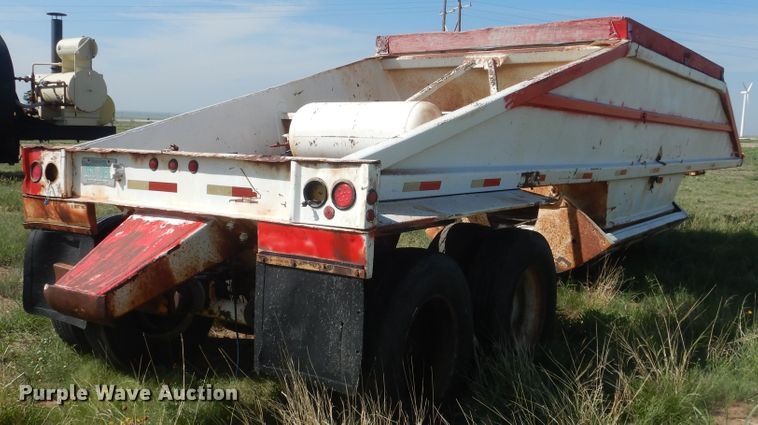 image for item IJ9411 1995 Load King  bottom dump trailer