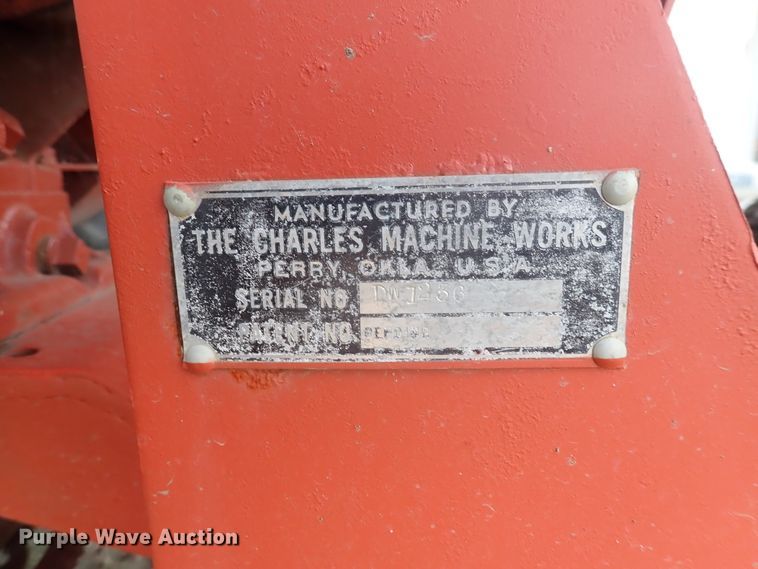 image for item IK9052 Charles Machine Works  bucket trencher