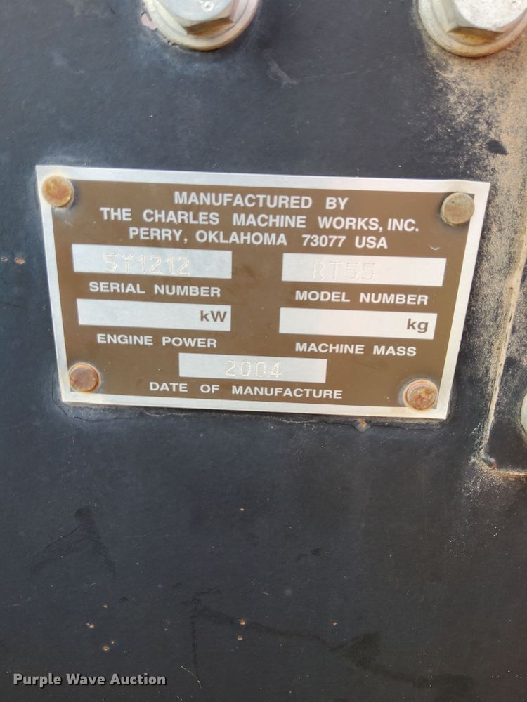 image for item IL9916 2004 Ditch Witch RT55  rock saw