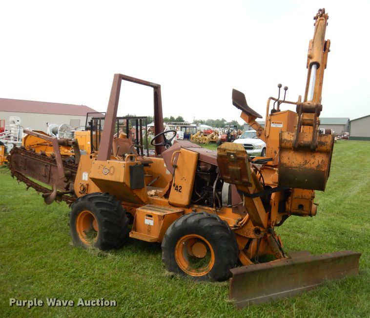image for item IL9918 1993 Case 560  trencher