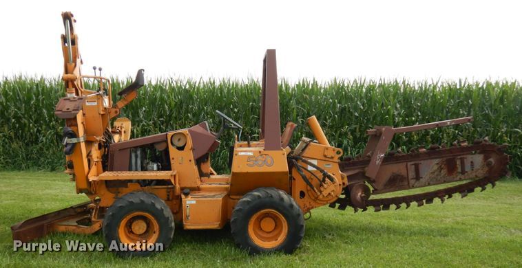 image for item IL9918 1993 Case 560  trencher