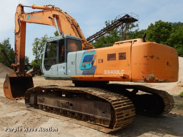 image for item IL9924 1996 Hitachi EX400LC-3  excavator