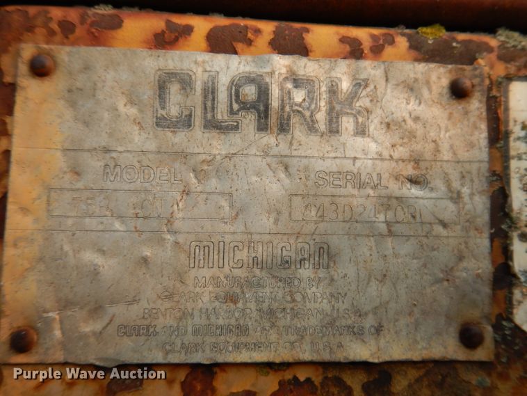 image for item IN9775 Clark-Michigan 75B  wheel loader