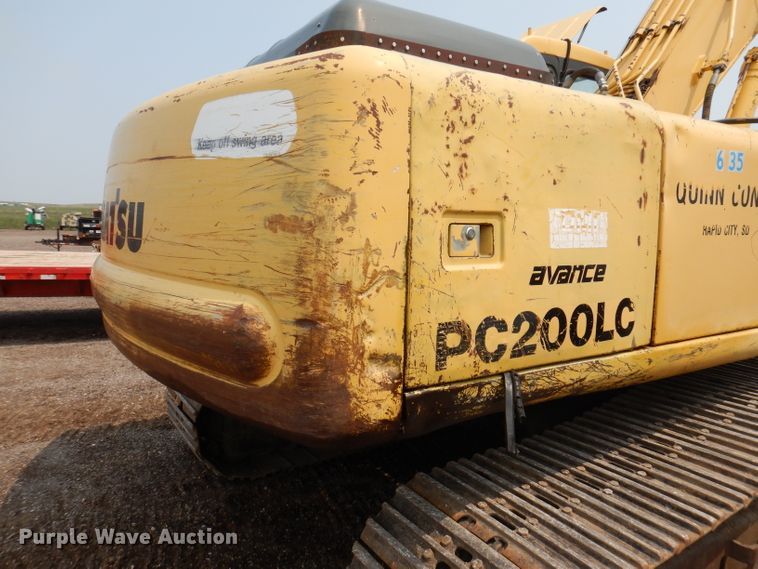 image for item IQ9739 1996 Komatsu PC200LC  excavator