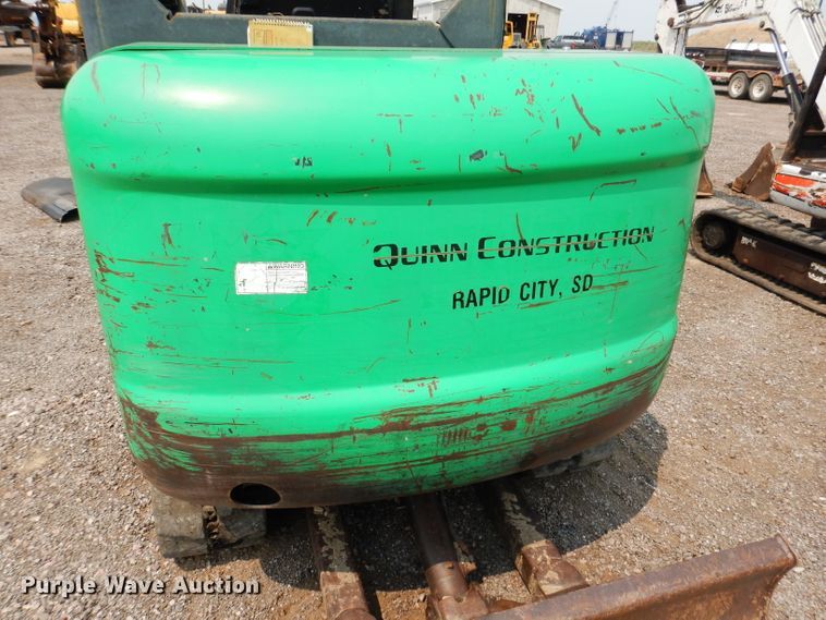 image for item IQ9740 2005 Bobcat 334  mini excavator