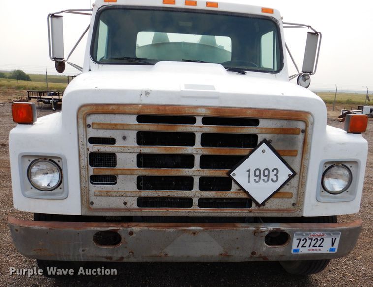 image for item IQ9743 1987 International S1700  fuel / lube truck