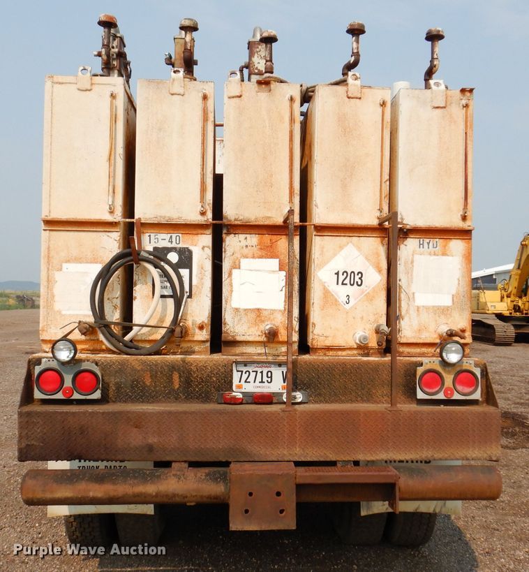 image for item IQ9744 1979 Ford 8000  fuel / lube truck