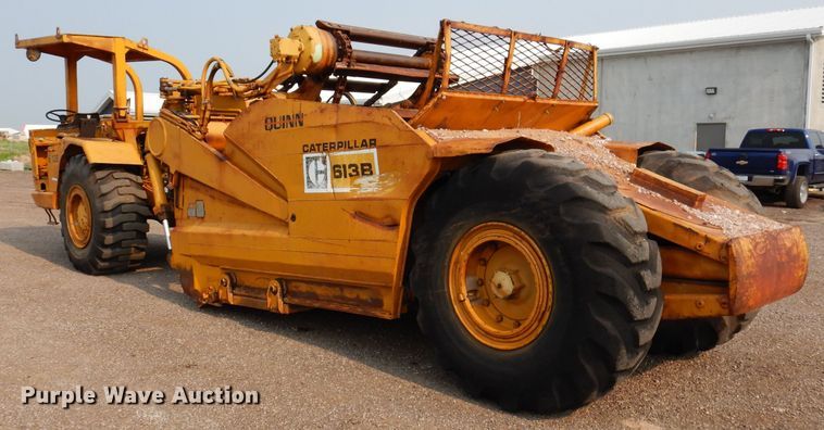 image for item IQ9745 1972 Caterpillar 613B  elevating scraper