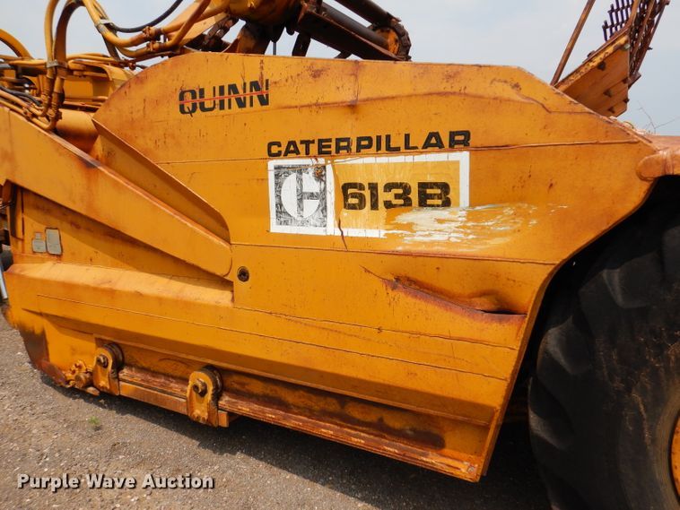 image for item IQ9745 1972 Caterpillar 613B  elevating scraper