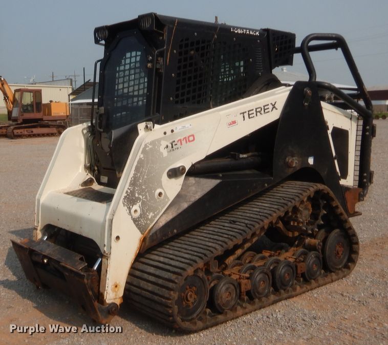 image for item IT9688 2015 Terex PT110F  tracked skid steer loader