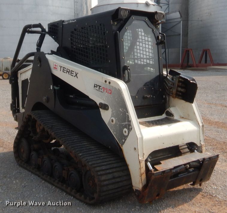 image for item IT9688 2015 Terex PT110F  tracked skid steer loader