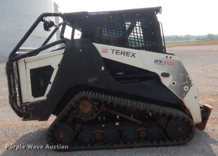 image for item IT9688 2015 Terex PT110F  tracked skid steer loader