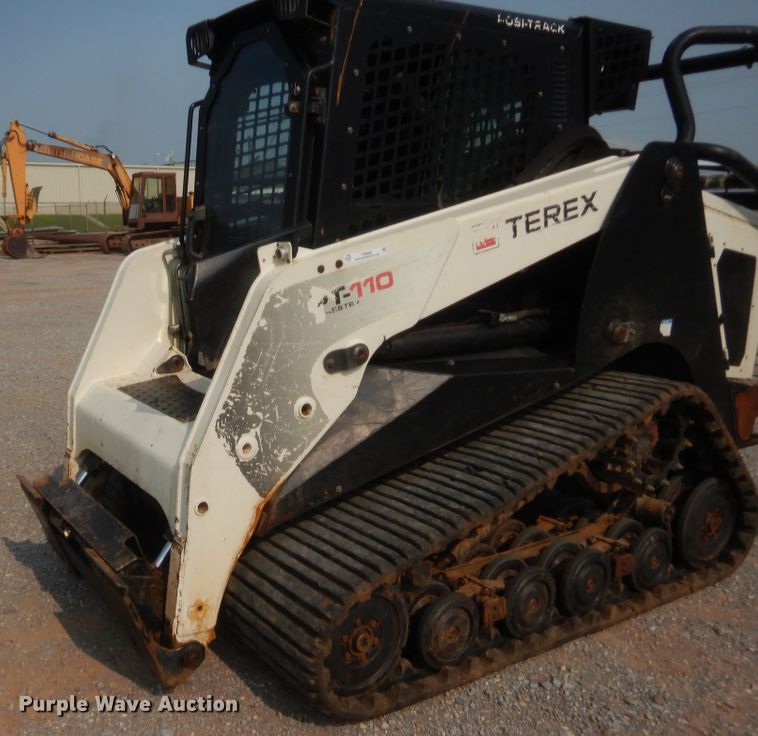 image for item IT9688 2015 Terex PT110F  tracked skid steer loader
