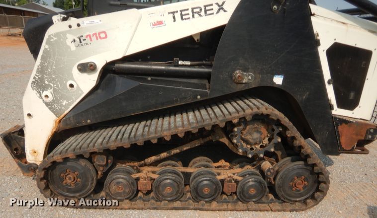 image for item IT9688 2015 Terex PT110F  tracked skid steer loader
