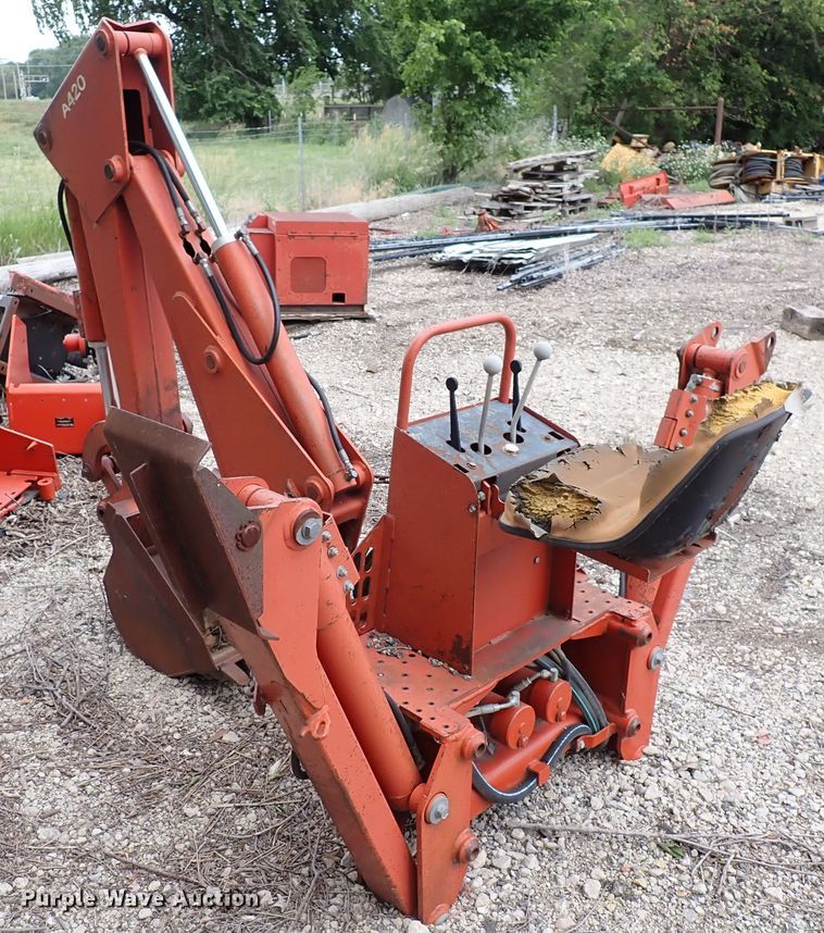 Ditch Witch A420 backhoe attachment in Park City, KS Item IV9376 sold
