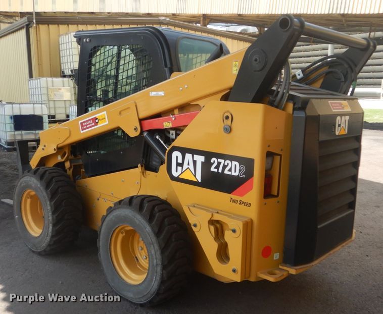 image for item JI9548 2018 Caterpillar 272D2  skid steer loader