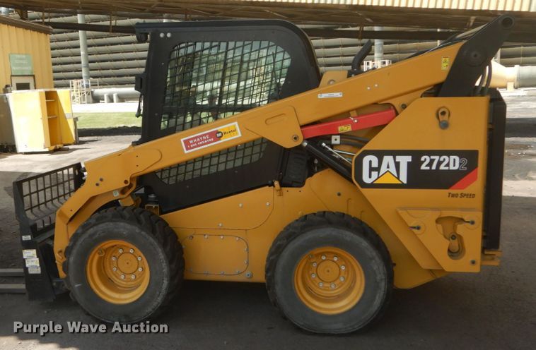 image for item JI9548 2018 Caterpillar 272D2  skid steer loader