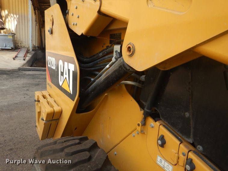 image for item JI9548 2018 Caterpillar 272D2  skid steer loader