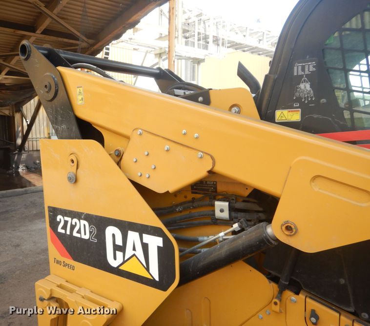 image for item JI9548 2018 Caterpillar 272D2  skid steer loader