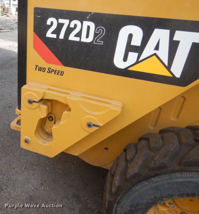 image for item JI9548 2018 Caterpillar 272D2  skid steer loader