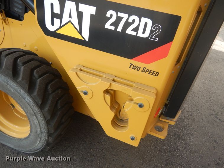 image for item JI9548 2018 Caterpillar 272D2  skid steer loader