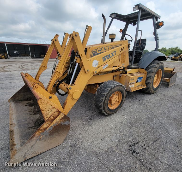 image for item KD9395 1997 Case 570XLT  landscape tractor