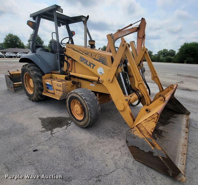 image for item KD9395 1997 Case 570XLT  landscape tractor