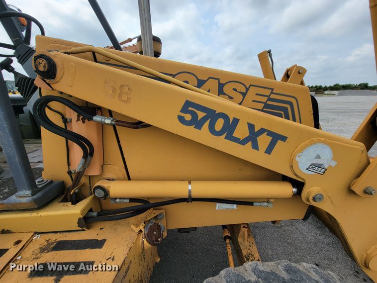 image for item KD9395 1997 Case 570XLT  landscape tractor