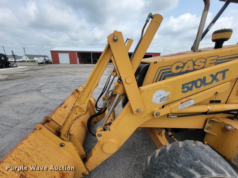 image for item KD9395 1997 Case 570XLT  landscape tractor