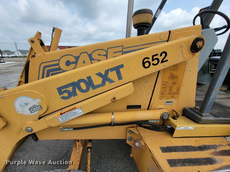 image for item KD9395 1997 Case 570XLT  landscape tractor