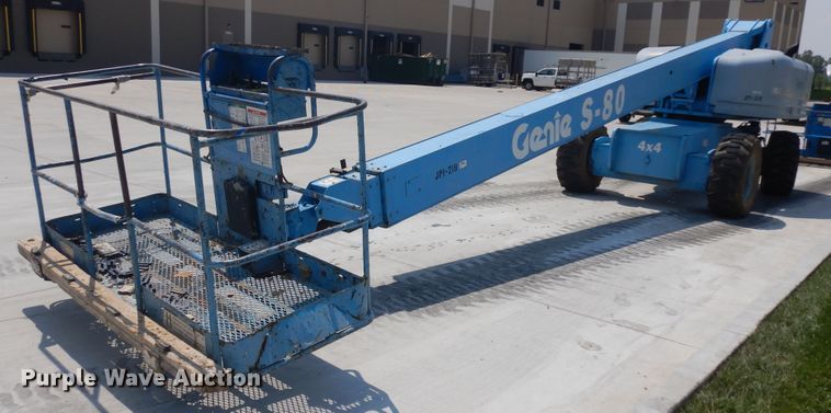 image for item KU9400 2006 Genie S80  boom lift