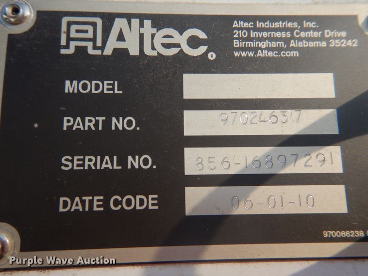 image for item KW9891 2009 Chevrolet C5500  bucket truck