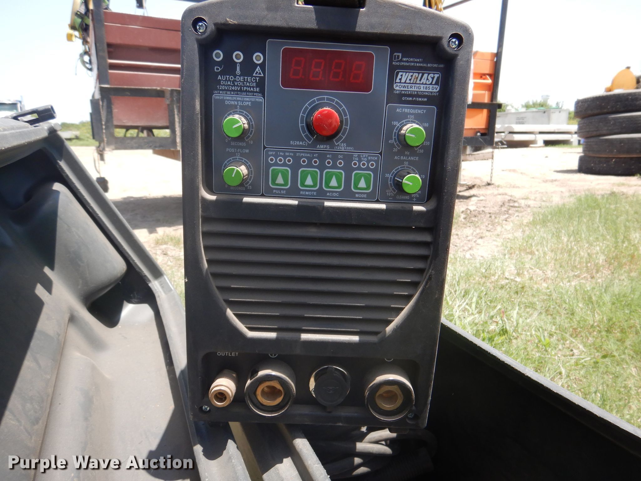 Everlast PowerTig 185DV welder in New Braunfels, TX Item ED9820 sold