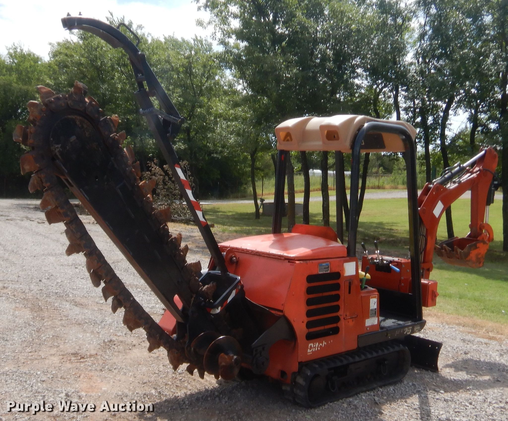 2007 Ditch Witch HT25 trencher in Oklahoma City, OK Item IN9517 sold