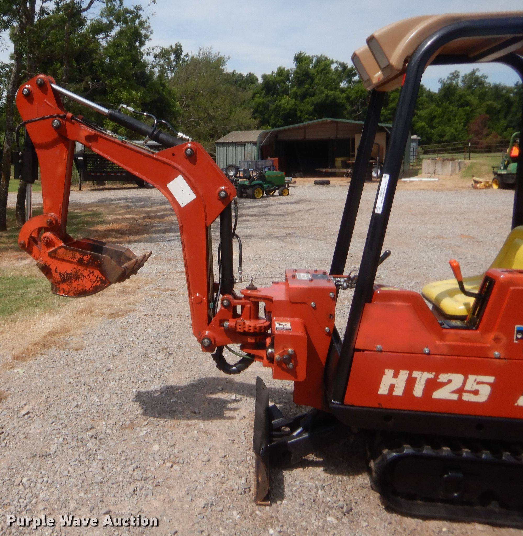 2007 Ditch Witch HT25 trencher in Oklahoma City, OK Item IN9517 sold