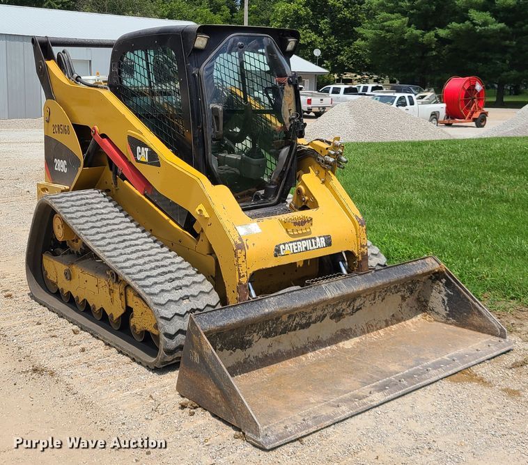 image for item DI6000 2012 Caterpillar 289C  tracked skid steer loader