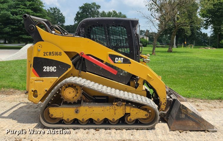 image for item DI6000 2012 Caterpillar 289C  tracked skid steer loader