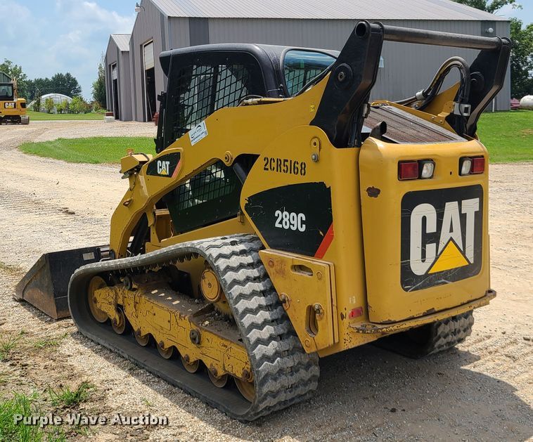 image for item DI6000 2012 Caterpillar 289C  tracked skid steer loader