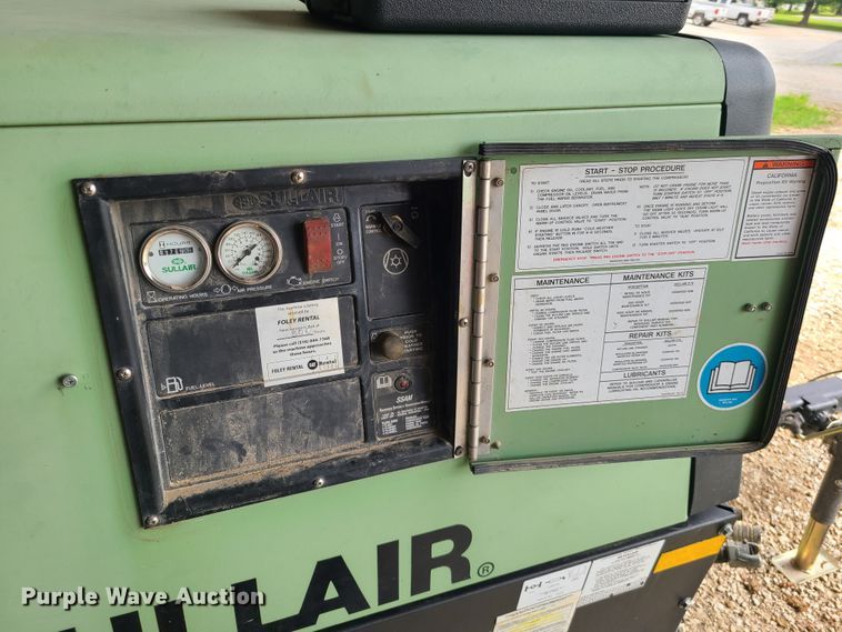 image for item DI6001 Sullair 185  air compressor