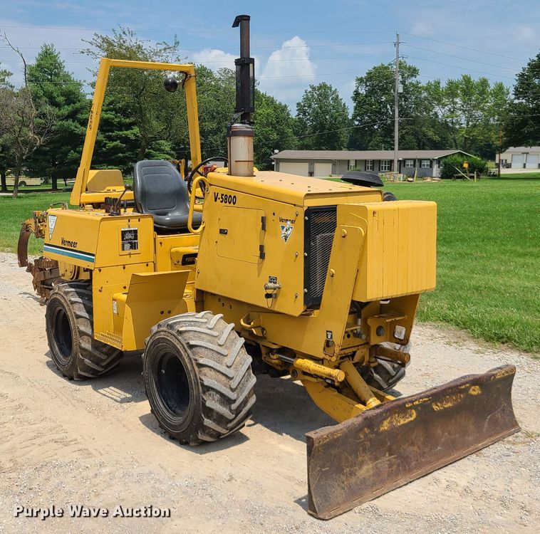 image for item DI6003 1997 Vermeer V5800  trencher