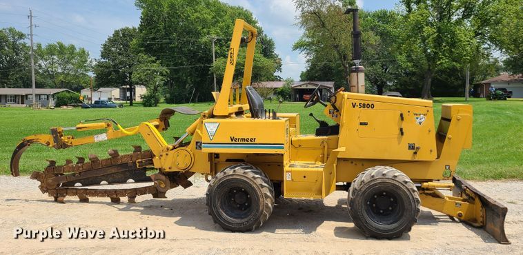 image for item DI6003 1997 Vermeer V5800  trencher