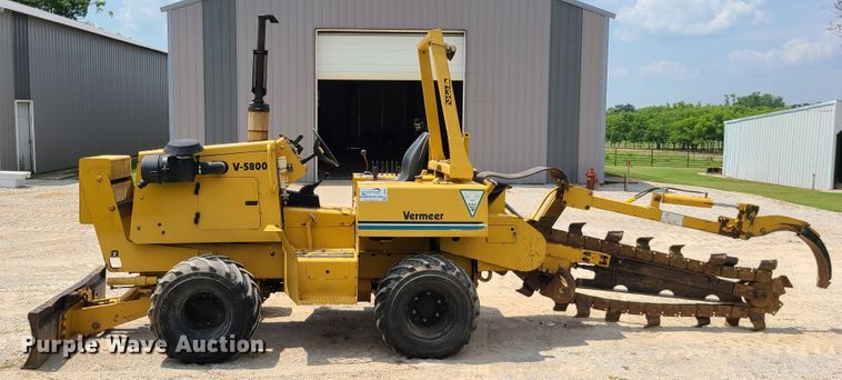 image for item DI6003 1997 Vermeer V5800  trencher