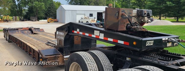 image for item DI6007 2009 Terex Load King 553SS  lowboy equipment trailer