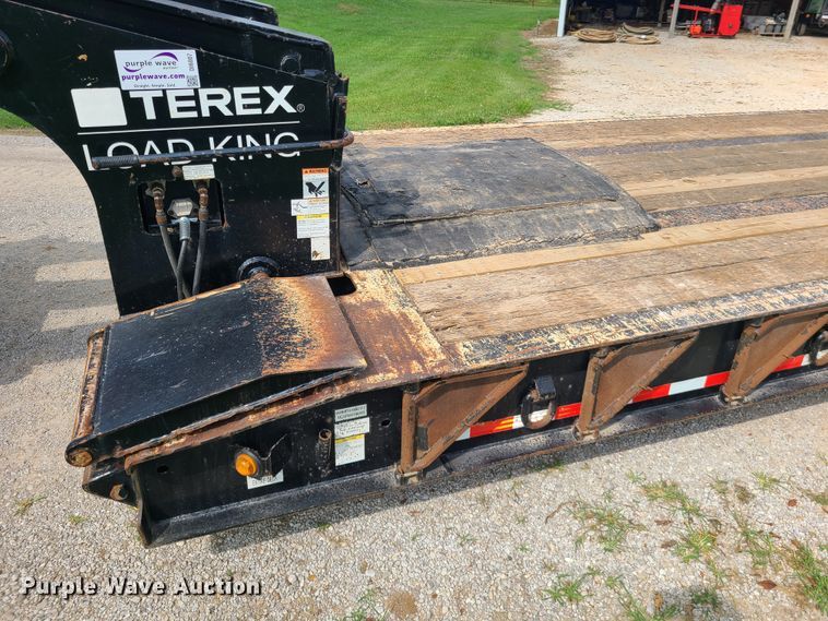 image for item DI6007 2009 Terex Load King 553SS  lowboy equipment trailer