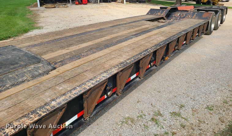 image for item DI6007 2009 Terex Load King 553SS  lowboy equipment trailer