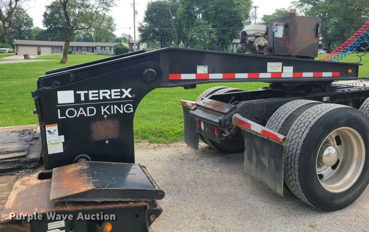image for item DI6007 2009 Terex Load King 553SS  lowboy equipment trailer