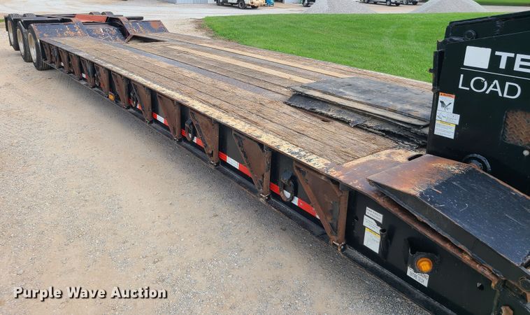 image for item DI6007 2009 Terex Load King 553SS  lowboy equipment trailer