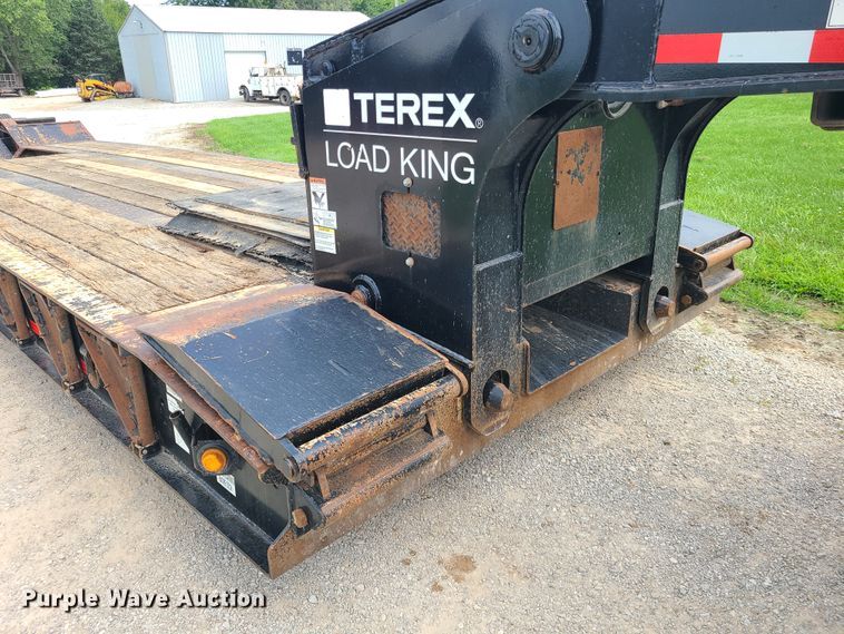 image for item DI6007 2009 Terex Load King 553SS  lowboy equipment trailer