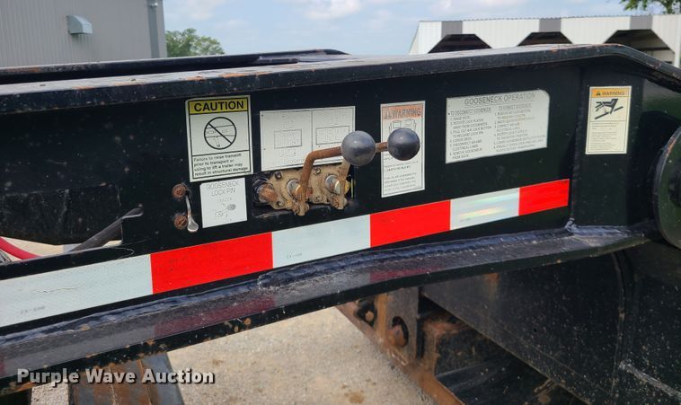 image for item DI6007 2009 Terex Load King 553SS  lowboy equipment trailer